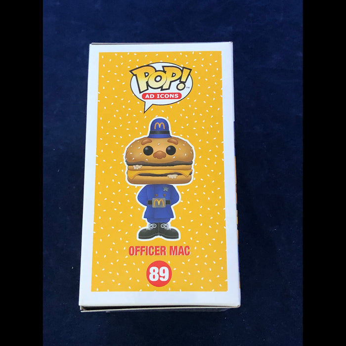 Funko Pop Funko Pop Ad Icons McDonalds Officer Mac Vinyl Toy Art Figure