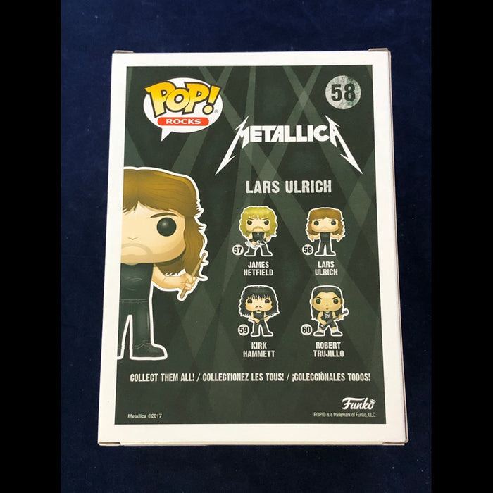 Funko Pop Metallica Lars Ulrich