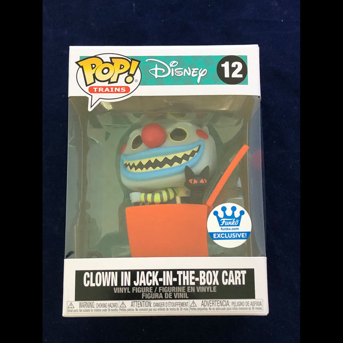 Funko Pop Nightmare Before Christmas Clown in Jack-in-the-Box Cart Funko Shop