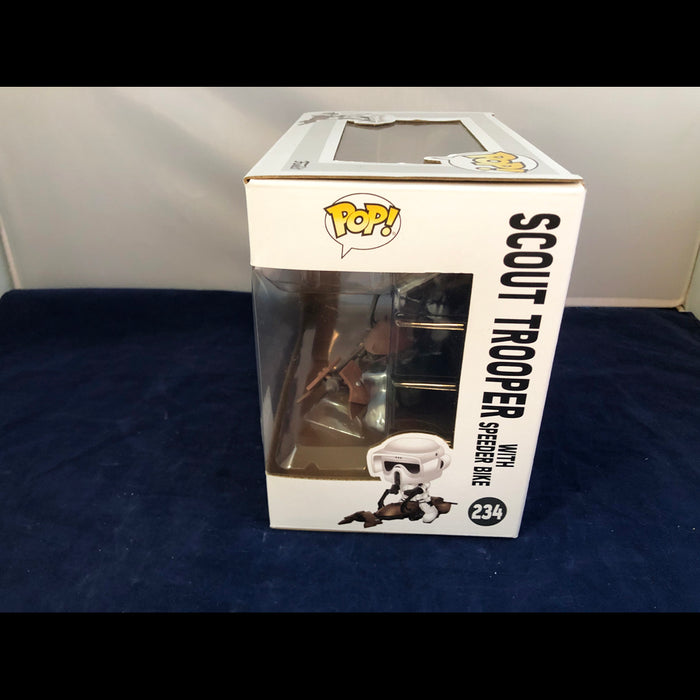 Funko Pop Star Wars Scout Trooper with Speeder Bike Smugglers