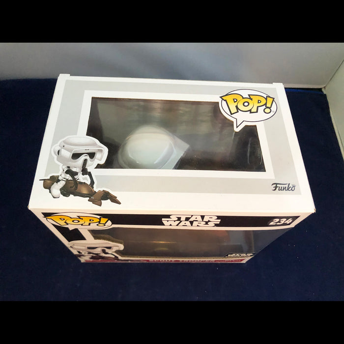 Funko Pop Star Wars Scout Trooper with Speeder Bike Smugglers