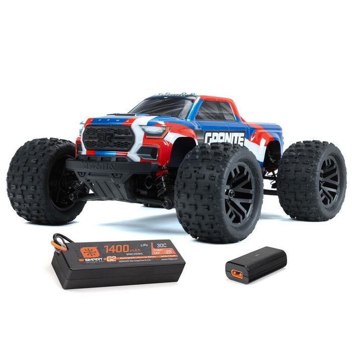 GRANITE GROM 4X4 RTR Brushed Monster Truck (Battery & Charger Included)