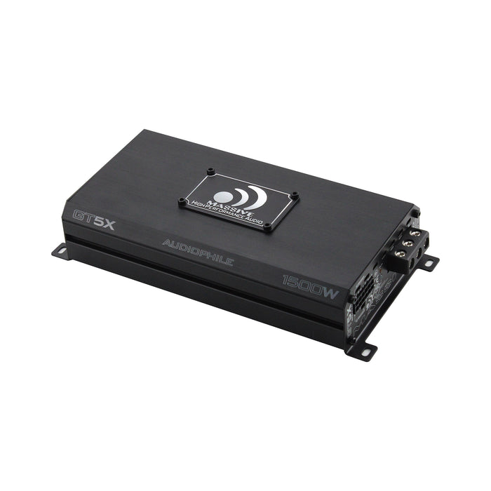 GT5X - 115 Watts RMS x 4 @ 2 Ohm + 510 Watts @ 1 Ohm 5-CH Amplifier With Bass Remote