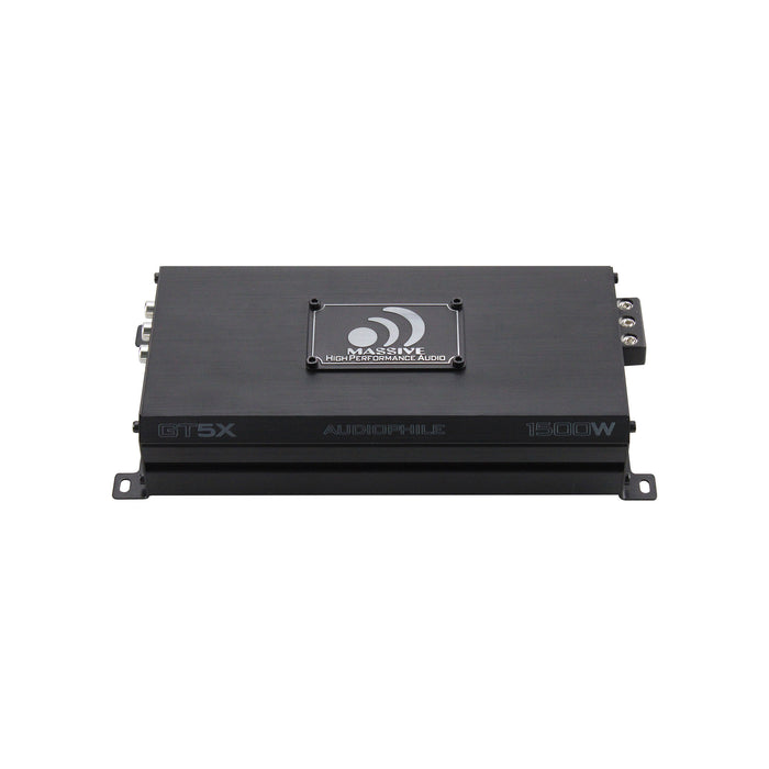 GT5X - 115 Watts RMS x 4 @ 2 Ohm + 510 Watts @ 1 Ohm 5-CH Amplifier With Bass Remote