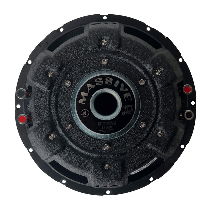 GTS10 - 10" 300 Watts RMS Dual 4 Ohm Subwoofer