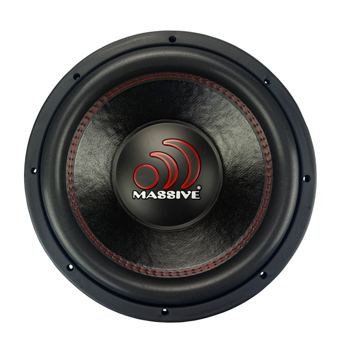 GTX124R - 12" 1000 Watts RMS Dual 4 Ohm Subwoofer