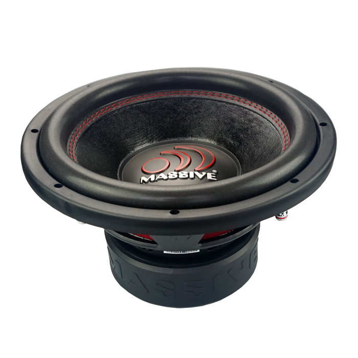 GTX124R - 12" 1000 Watts RMS Dual 4 Ohm Subwoofer
