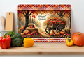 Harvest the Moments Glass Cutting Board