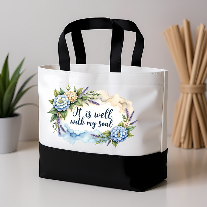 It Is Well With My Soul Faith Tote Bag