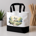 Love Like Jesus Inspirational Tote Bag