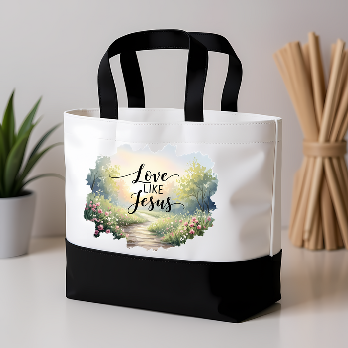 Love Like Jesus Inspirational Tote Bag