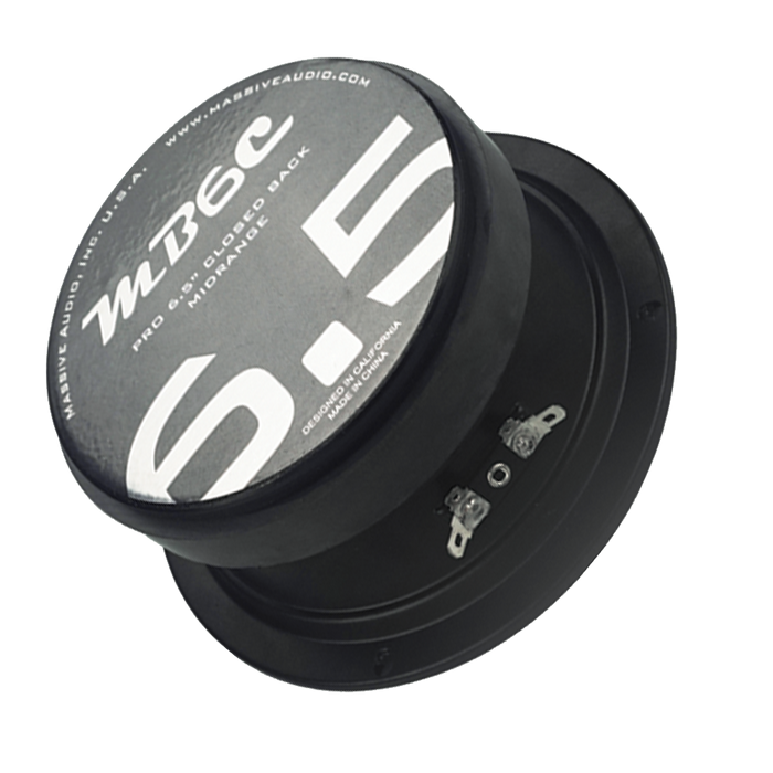 MB6C - 6.5" 150 Watt 8 Ohm Mid-Range Closed Back Speaker