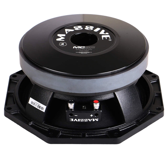 MC8R - 8" 500 Watt RMS 8 Ohm Mid-Range Speaker Cast Basket