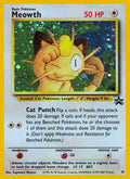 Meowth HOLO Wizards Black Star Promos #10 Pokemon Trading Card