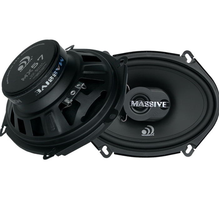 MX57V2 - 5"x7" / 6"x8" 2-Way 50 Watts RMS Coaxial Speakers