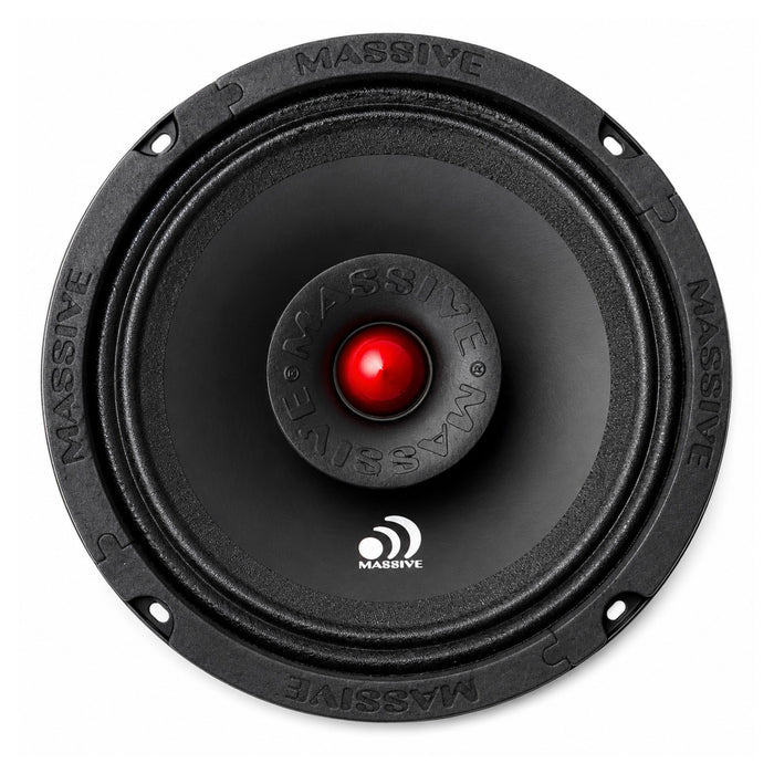 P65NTI - 6.5" 4 Ohm Mid-Bass Pro Audio Coaxial Neodymium Weatherproof Speaker - 140 Watts RMS (SOLD AS EACH)