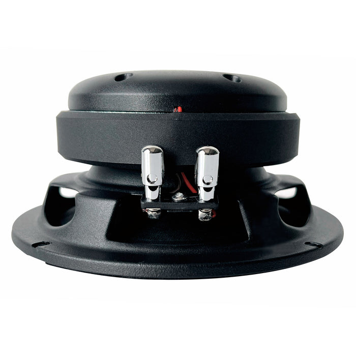 P65Z - 6.5" 4 Ohm Mid-Bass Pro Audio Coaxial Speaker With Grill - 120 Watts RMS (SOLD AS EACH)