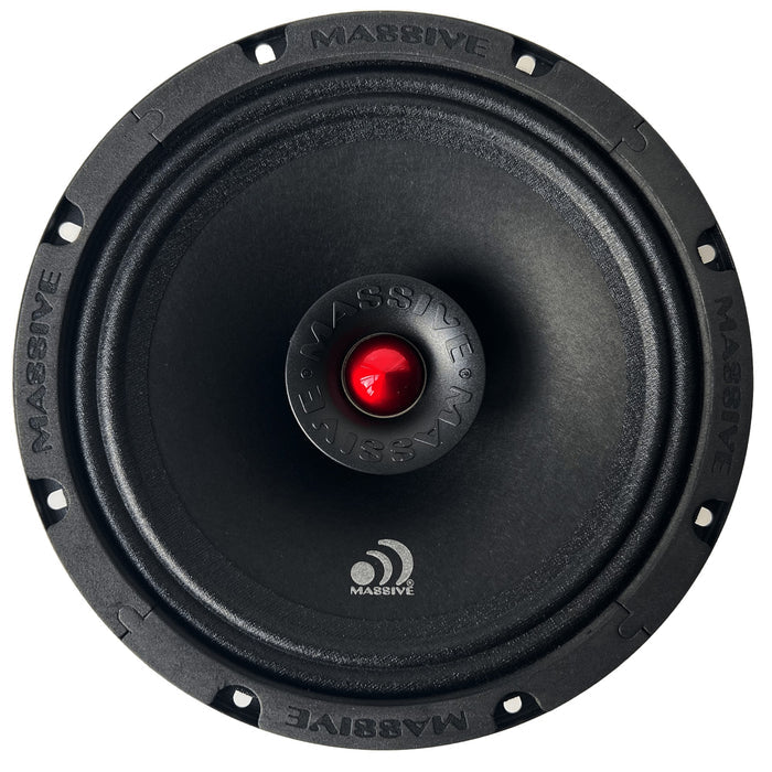 P8NTI - 8" 4 Ohm Mid-Bass Pro Audio Coaxial Neodymium Weatherproof Speaker - 160 Watts RMS (SOLD AS EACH)