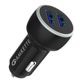 PowerPro Dual Port QC Car Charger (Without Cable)