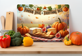 Pumpkin Spice & Everything Nice Glass Cutting Board