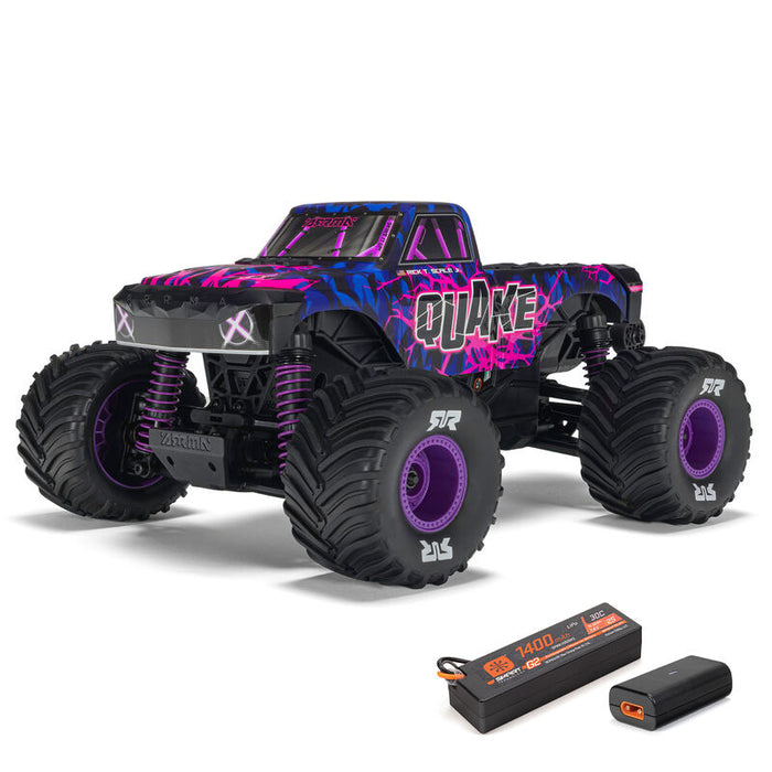 QUAKE GROM 4X4 RTR Brushed Monster Truck (Battery & Charger Included)