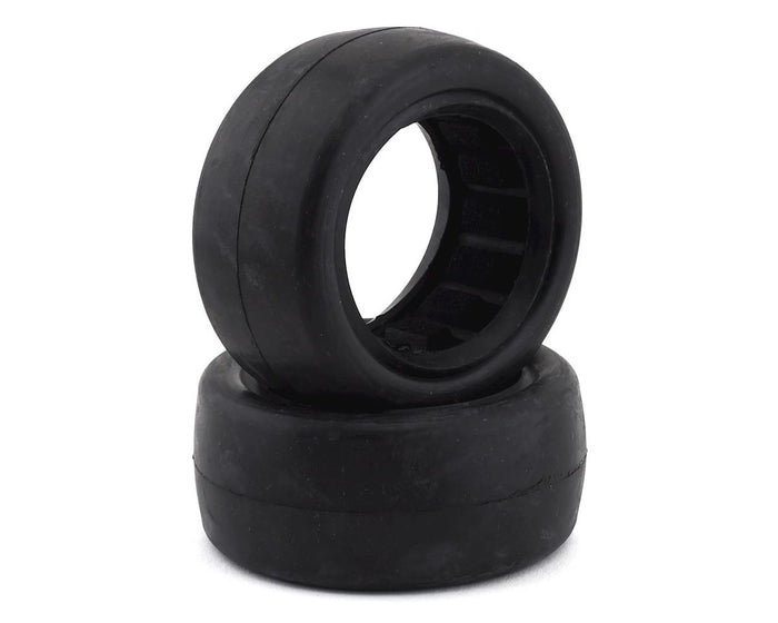 Raw Speed RC "Slick" 2.2" 1/10 Front 4WD Buggy Tires (2) (Clay)