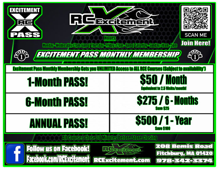 RC Excitement Pass