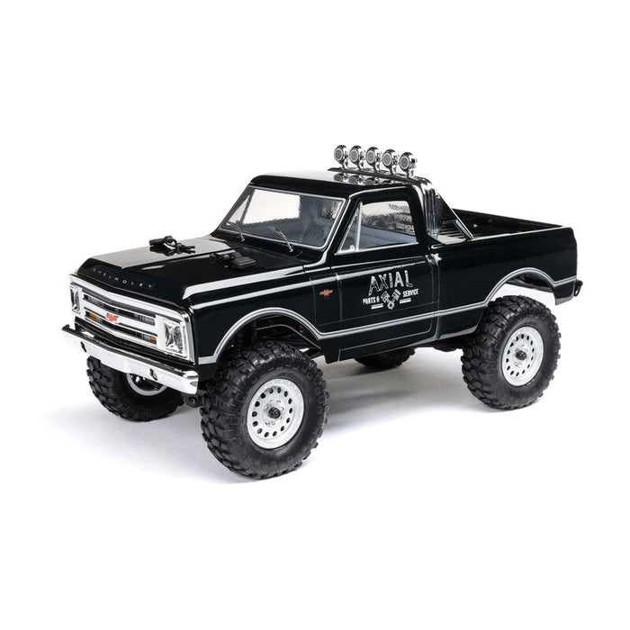SCX24 1967 Chevrolet C10 4X4 RTR Brushed Rock Crawler (Battery & Charger Included), Orange