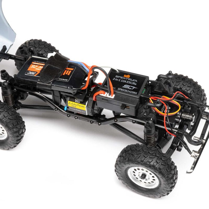 SCX24 1967 Chevrolet C10 4X4 RTR Brushed Rock Crawler (Battery & Charger Included), Orange