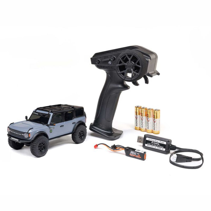 SCX30 Ford Bronco 4X4 RTR Brushed Rock Crawler (Battery & Charger Included)