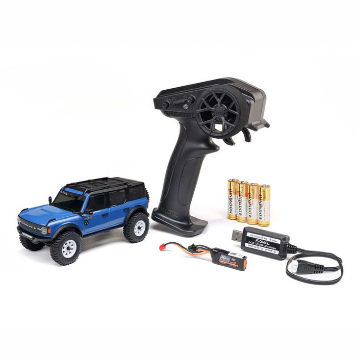SCX30 Ford Bronco 4X4 RTR Brushed Rock Crawler (Battery & Charger Included)