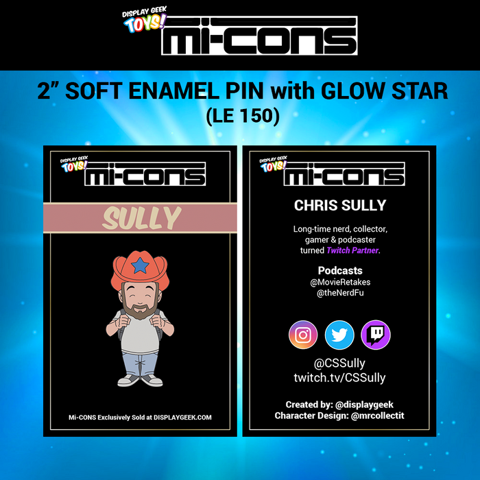 Sully Enamel Pin LE 150