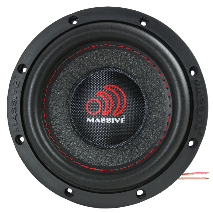 SUMMO64XL - 6.5" 200 Watts RMS DUAL 4 Ohm, 1.5" V.C. Subwoofer