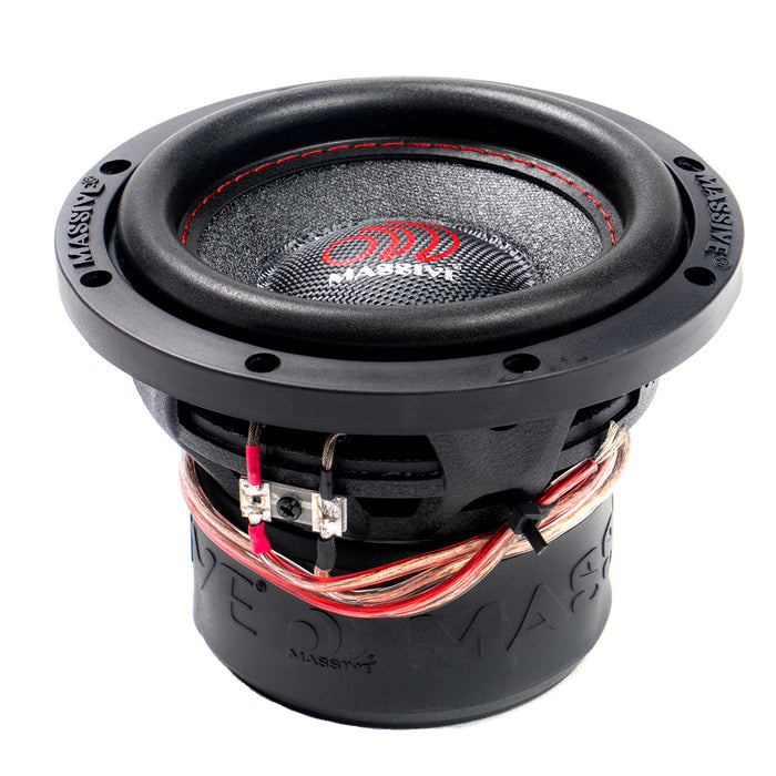 SUMMO64XL - 6.5" 200 Watts RMS DUAL 4 Ohm, 1.5" V.C. Subwoofer