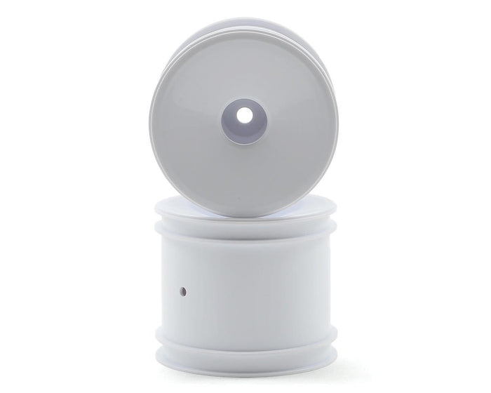 Team Associated 12mm Hex Stadium Truck Dish Wheel (2) (White)