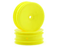 Team Associated 2.2 Front Buggy Wheels (2) (Yellow) w/12mm Hex
