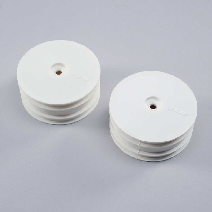 Team Losi Racing Front Wheel White (2): 22X-4