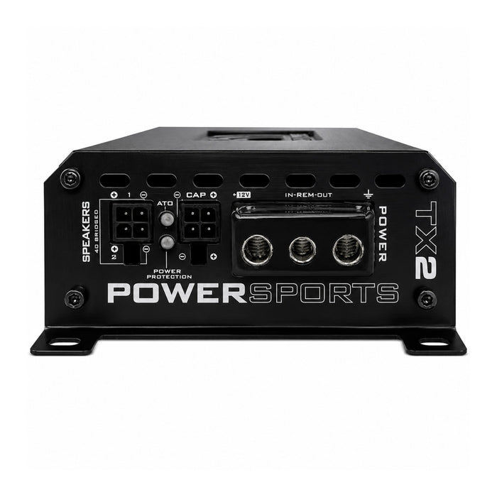 TX2 - 120 Watts X 2 RMS @ 4 Ohm Full Range Bluetooth Marine Amplifier