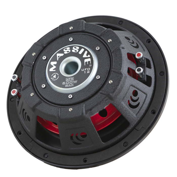 UFO12 - 12" 300 Watts RMS Dual 4 Ohm Slim Subwoofer