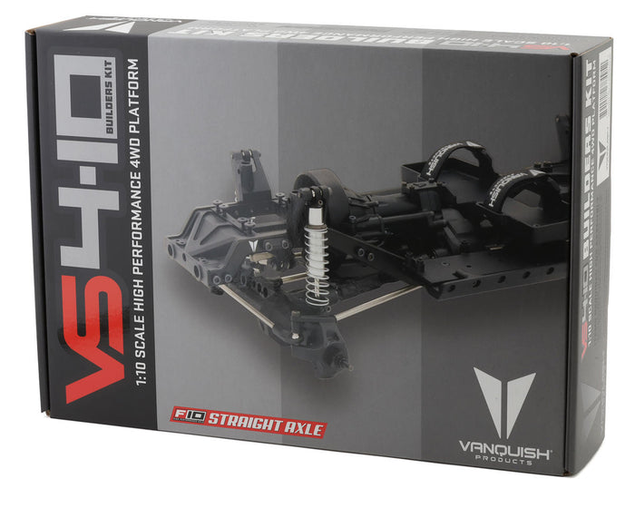 Vanquish Products VS4-10 Straight Axle 4x4 1/10 Rock Crawler Builders Kit