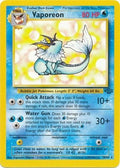 Vaporeon Jungle #28/64 Pokemon Trading Card