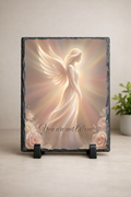 You Are Not Alone Angel Slate – Encouragement & Comfort Decor