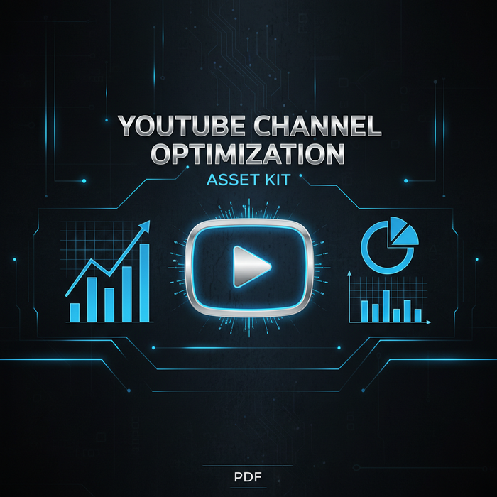 YouTube Channel Optimization Asset Kit Cover